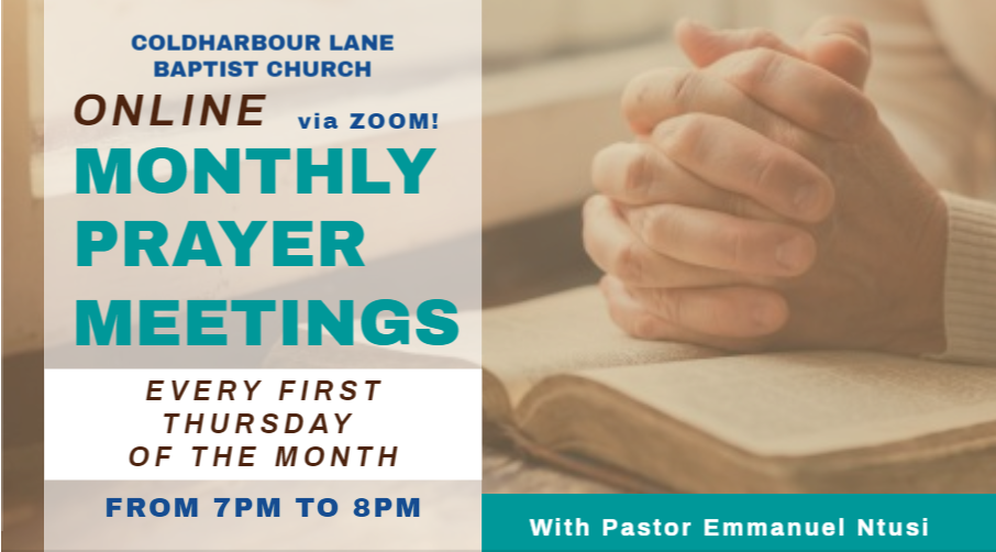 monthly prayer meeting on zoom